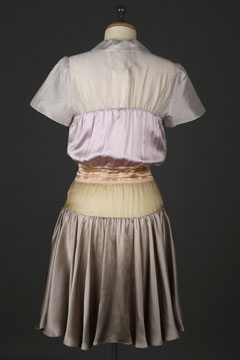 shopjinny.com : anne valerie hash short sleeves retro color block gathered